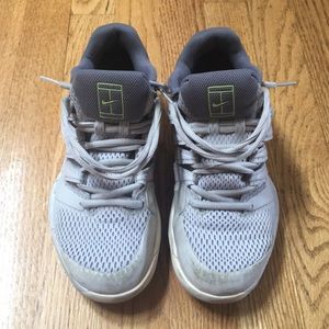 Grey/Green Nike Tennis Shoes